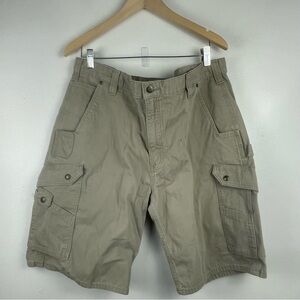 Carhartt Shorts B357 DES Gray Size 40 Relaxed Fit Carpenter Cargo Utility